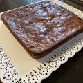 El cooksnap de Laura Alberti cuando hizo Brownie con nueces y dulce de leche.