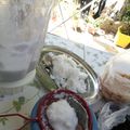 El cooksnap de Cristal cuando hizo Leche de coco casera.
