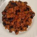 El cooksnap de Salima cuando hizo Salteado de berenjena y carne picada.