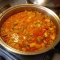 El cooksnap de Carmen Olaizola cuando hizo Guiso de papas y calabacines - Cocina Thai.