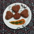 Dr. Pushpa Dixit's cooksnap of when they made મીક્સ વેજ બીટ કટલેટ (Mix Veg Beetroot Cutlet Recipe In Gujarati).