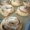 El cooksnap de Julio Millan cuando hizo Cinnamon rolls o rollos de canela.