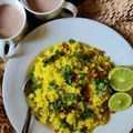 Disha Prashant Chavda's cooksnap of when they made કાંદા પૌંઆ (Kanda Poha Recipe In Gujarati).