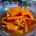Cooksnap dari Ratih Anita Dewi untuk resep Gohu pepaya(asinan manado)