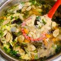 Cooksnap dari mailmoniq untuk resep Sup Kimlo Ayam Kampung Jamur Kuping