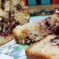 El cooksnap de Aldana Abelleira cuando hizo Budín con frutillas.