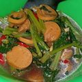 Cooksnap dari Yuan Istanti untuk resep Tumis Sawi Hijau Sosis