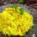Cooksnap của Ngan Ha khi họ làm theo món Bún nghệ miền Trung
