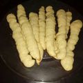 El cooksnap de Ángeles cuando hizo Lenguas de gato.