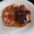 El cooksnap de Teresita Felíz cuando hizo Carne al jugo al vino tinto con arroz.