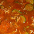 El cooksnap de Alejandro Sanchez cuando hizo Sopa de verduras con fideos y pollo.