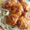 El cooksnap de Carolina Izquierdo cuando hizo Spaguetis con albóndigas en salsa🍝.