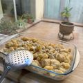 El cooksnap de rugigo cuando hizo Coliflor Rebozada y gratinada con orégano (a mi manera).