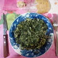El cooksnap de Memo de Vernazza cuando hizo Revuelto de papa y espinacas.