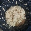 El cooksnap de Agus Di Salvo cuando hizo Ricota casera con leche en polvo.
