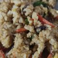 Cooksnap Zuraidah Abu Bakar semasa beliau membuat Nasi Goreng Telur Sos Tiram.