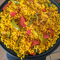 El cooksnap de Ignacio Vilaseca cuando hizo Fideuá caldosa de pollo.