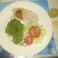El cooksnap de Irma González cuando hizo Espagueti a la espinaca.