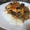 El cooksnap de Jordi Cortiada cuando hizo Curry japonés de pollo con calabaza y shiitake.