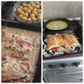 El cooksnap de Catalina PilarJuliá cuando hizo Trucha al roquefort .