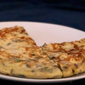 El cooksnap de Marieta cuando hizo Tortilla de calabacín y ajetes.