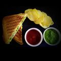 Urvi Buddhadev's cooksnap of when they made કોર્ન કેપ્સિકમ સેન્ડવીચ (Corn Capsicum Sandwich Recipe In Gujarati).