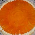 El cooksnap de Fabi López cuando hizo Tarta de duraznos.
