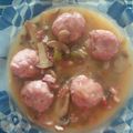 El cooksnap de SoniaT. cuando hizo Albóndigas con champiñones jamón y bacon.