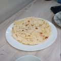 El cooksnap de Andrea Cuéllar cuando hizo Mbeju De Almidón.