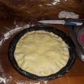 El cooksnap de Adri Garro cuando hizo Masa de tartas (tapas).