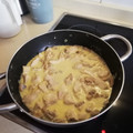 El cooksnap de Ingrid Parra Diaz cuando hizo Pechuga de pollo con salsa al curry.