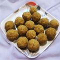 Mamata Nayak's cooksnap of when they made Besan ke laddo.