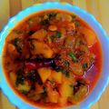 Neeta Bhatt का कुकस्नैप जब उन्होंने लहसुनी पालक (लहसुन वाला पालक) बनाया था।
