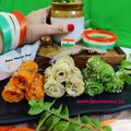 Parul Manish Jain का कुकस्नैप जब उन्होंने तिरंगा स्लाइस ढोकला (Tiranga Slice Dhokla recipe in Hindi) बनाया था।