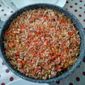 El cooksnap de c.angélica cuando hizo Arroz con carne picada y verduras.