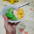 Cooksnap dari Be untuk resep Es Pisang Ijo Khas Makassar