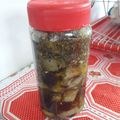 El cooksnap de Jime Larran Villalba cuando hizo Berenjenas en escabeche.