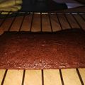 El cooksnap de bea cuando hizo Brownie de chocolate en estuche de vapor Lékué.