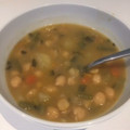 El cooksnap de Elena cuando hizo Potaje de invierno con garbanzos y calabaza.
