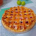 El cooksnap de Carmen Alcalde Ruiz cuando hizo Tarta Enrejada de Hojaldre con Manzana y Frutos Rojos.