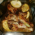 El cooksnap de Luisa Arias cuando hizo Pollo a la miel y limón.