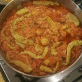 El cooksnap de Calucha cuando hizo Bacalao a la vizcaína.