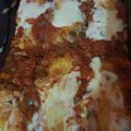 El cooksnap de Klaudia cuando hizo Canelones de pollo y verdura.