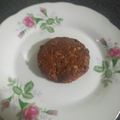 El cooksnap de Karen Zubiaurre cuando hizo Cookies de avena y pasas.