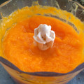 El cooksnap de Virginia Abud cuando hizo Mayonesa de calabaza al limón.