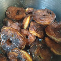 El cooksnap de Joan cuando hizo Buñuelos de l'empordà.