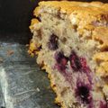 El cooksnap de Sabina cuando hizo Budín simple de arándanos (apta veganos).