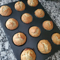 El cooksnap de Antonia Corces mellado cuando hizo Muffins de banana ¡Muy fáciles y rápidos! 🍌.