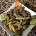 صورة من شروق أبو حمورchef.shoroq abu hammour 👩🏻‍🍳👑، شاركها بعد تجربة وصفة كبد وقوانص 😘😚