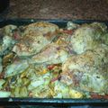 El cooksnap de Mari Lorena Galvan cuando hizo Pollo al horno con patatas y verduras.
